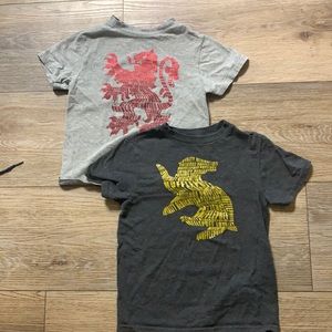 Two boys Harry Potter t shirts